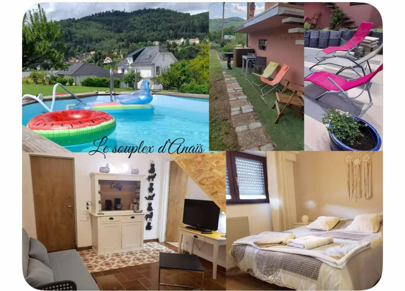 Bed and Breakfast Le Souplex D'Anais Schirmeck Exteriér fotografie